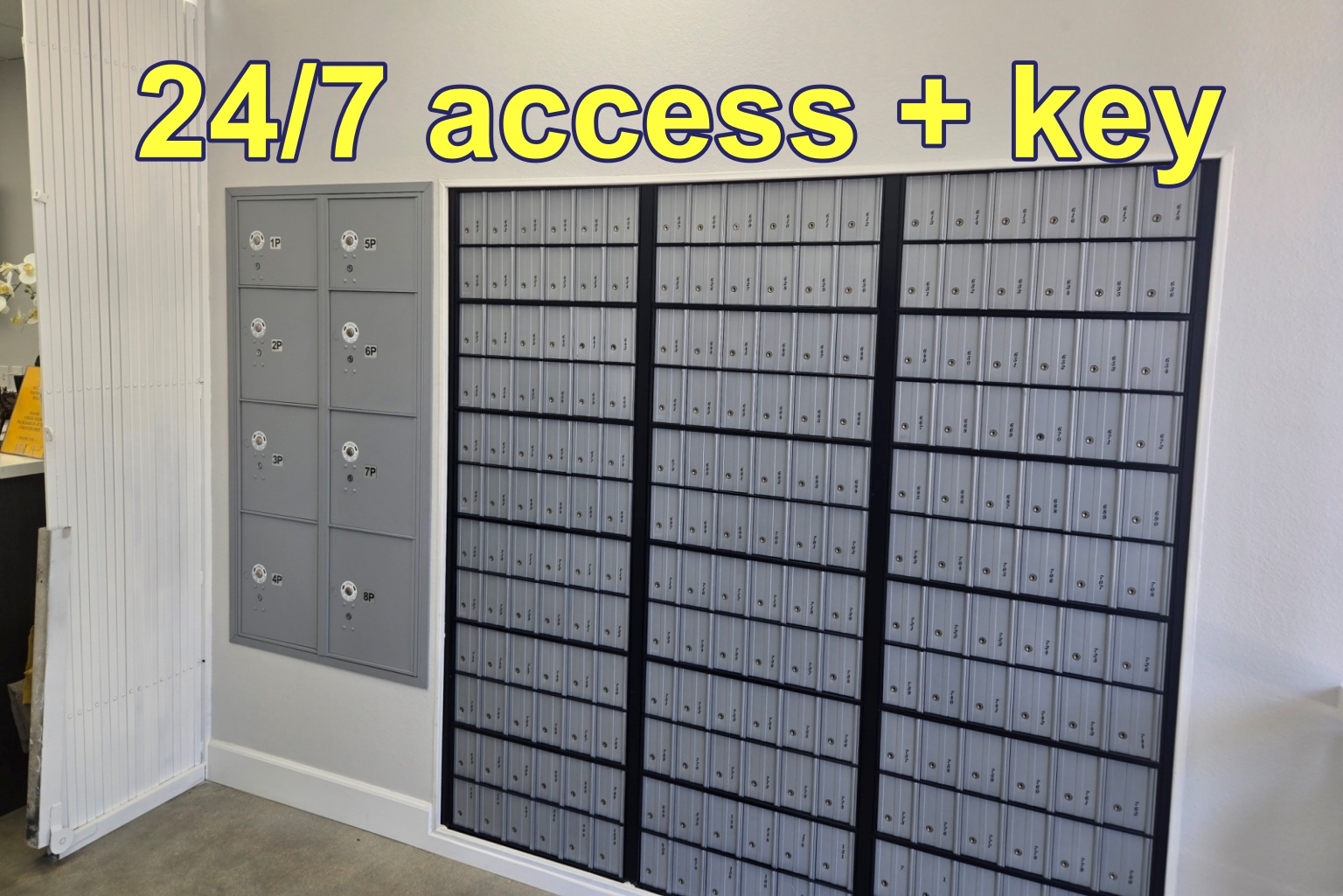Secure private mailbox rentals at Postal Center Plus Hacienda Heights